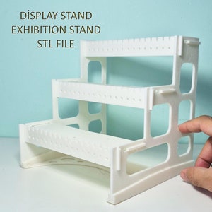 Display Stand Digital file  , Digital STL files for 3d Printing . 3D Earring Stand, Concept Jewelry Stand, Miniature   Stand. Cupcake Stand
