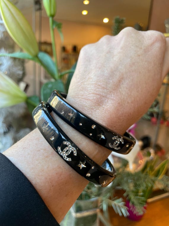 Iconic Chanel Resin Bracelets - Etsy