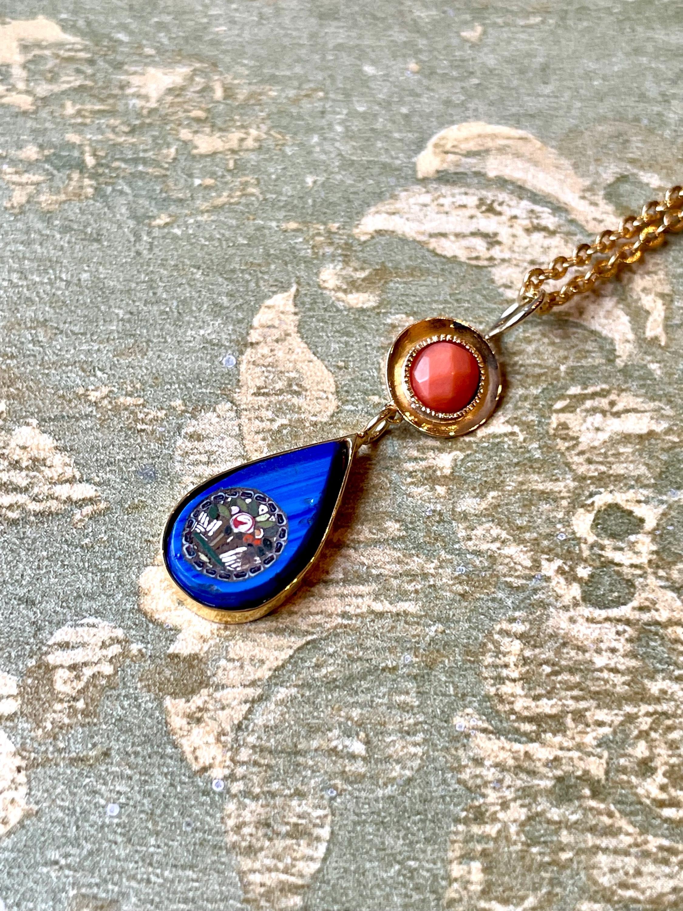 Antique micromosaic jewelry - Etsy 日本