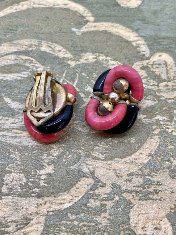 Vintage 60s Archimede Seguso earrings for Chanel … - image 2