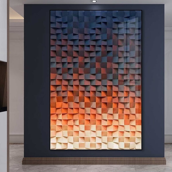 Dimensional Wall Art Etsy