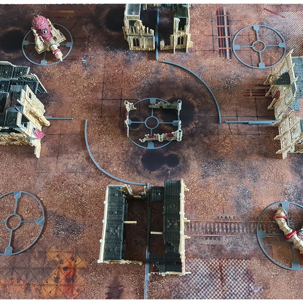 Warhammer 40k Deployment Zone Markers | Deep Strike Denial | Objective Markers