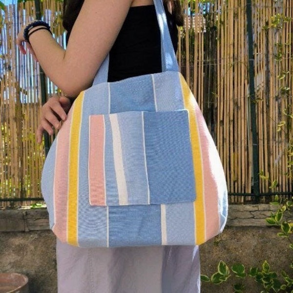 Sac cabas surcyclage, upcycling