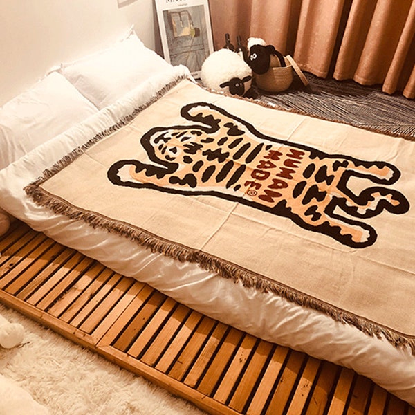 Mexican Blanket Tiger Etsy