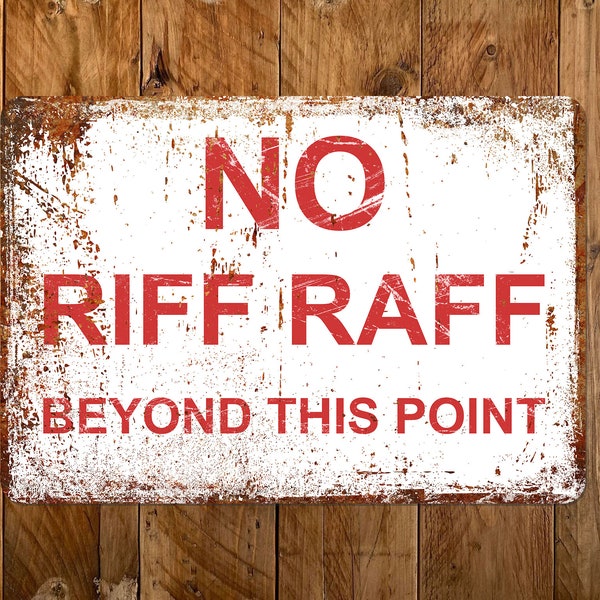 Riff Raff - Etsy
