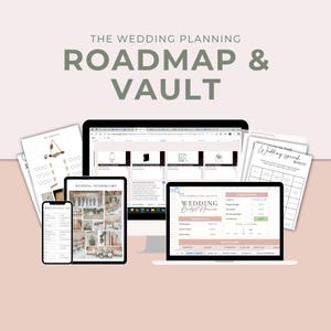 Hochzeitsplanung digital - 35-Schritte-Road Map, Spreadsheets, Checklisten, Vorlagen, DIY-Tutorials, Spiele, Schilder + mehr
