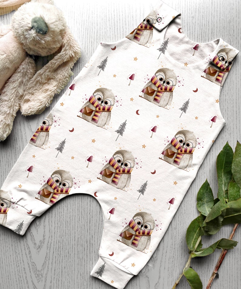 Magic Owl Seamless Pattern, Wizard Fabric Design (digital Download) - Etsy
