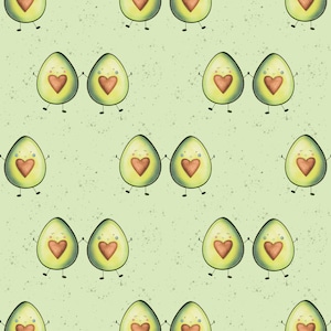 Avocado Muster, digitale Datei, Fruit Fabric Design, Baby Muster, Kinder, nicht exklusive, grün, Salbei Splat Hintergrund