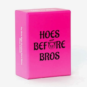 HOES BEFORE BROS - Das ultimative Trinkspiel für Mädels | Perfekt für Junggesellinnenabschiede, Geburtstage, Pre Drinks und mehr!