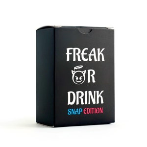 Couple Drinking Card Game- Freak Or Drink The Naughtiest Perfect for  Anniversary