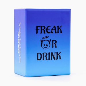 Freak Or Drink / His & His Edition: ¡el juego de beber para parejas gay más extraño, perfecto para el día de San Valentín, citas nocturnas o aniversarios!