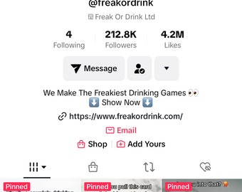 Freak or Drink Group Edition – Shut Up and Take my MONEY