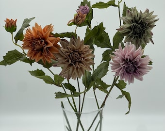 Dahlia 2 Spray Silk Artificial Flower