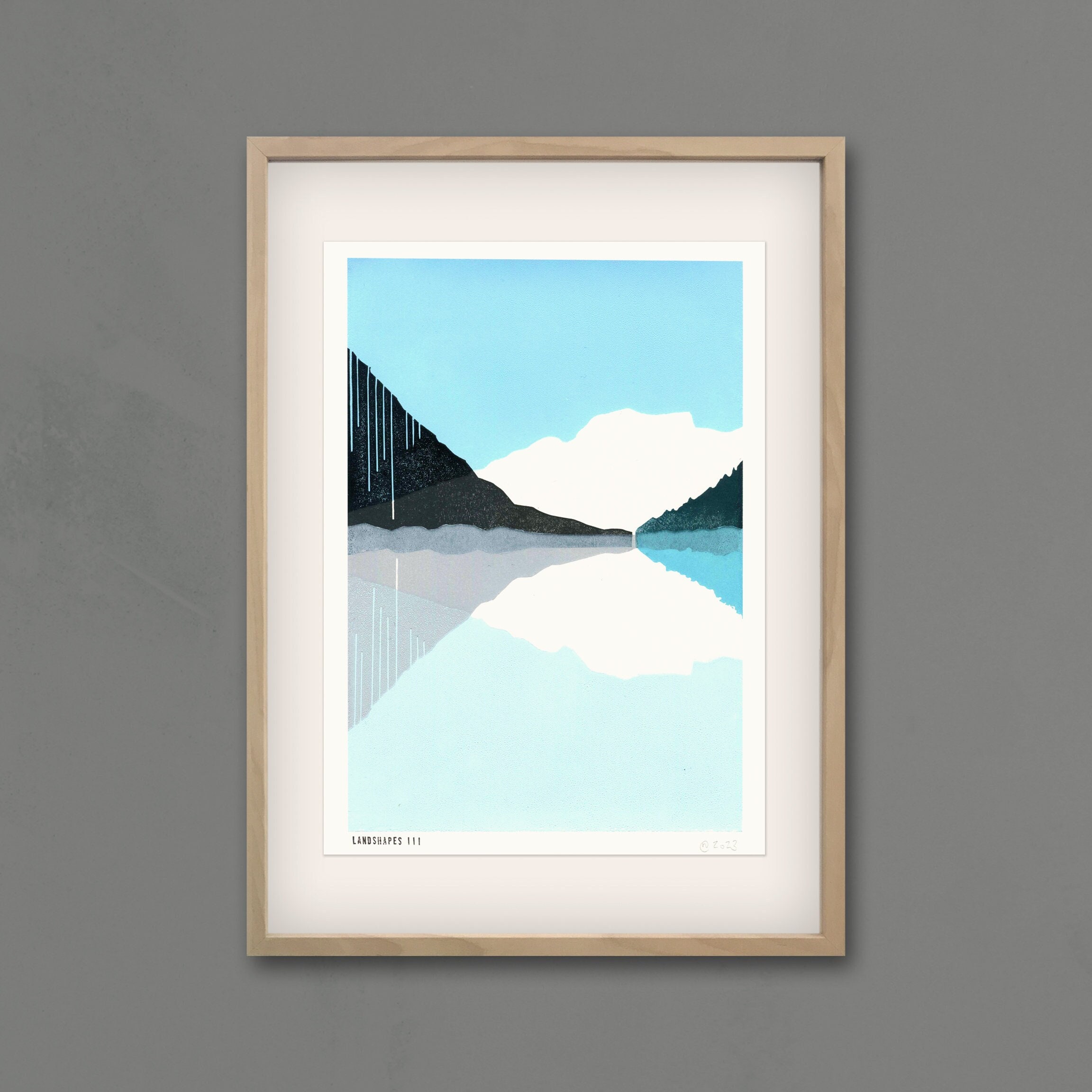 Abstract Landshapes Art Card Abstract Landshapes Art Card