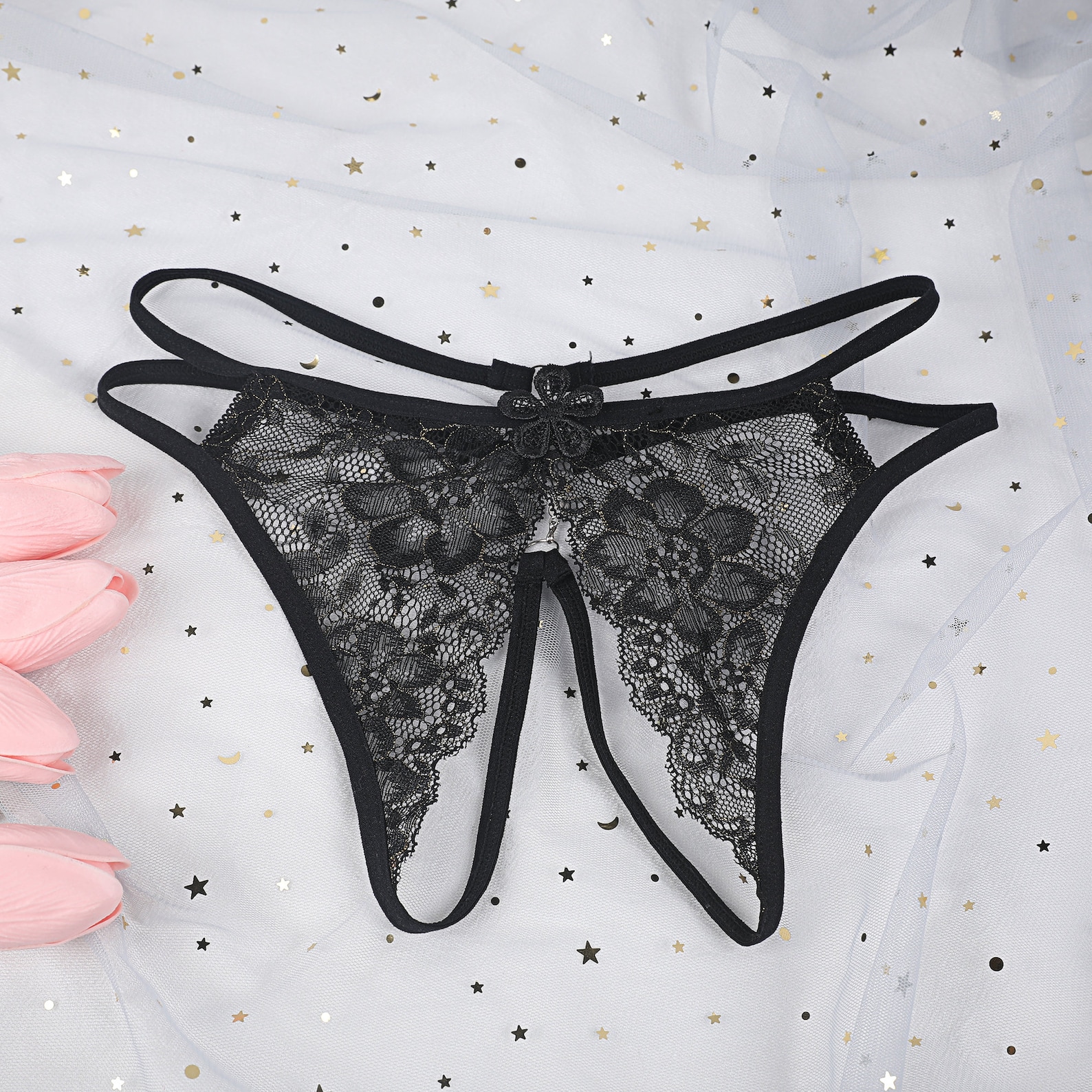 60 Mutandine Perizoma Usa E Getta - Nero - Taglia Unica - Per Massaggi E Estetista - Foto 9