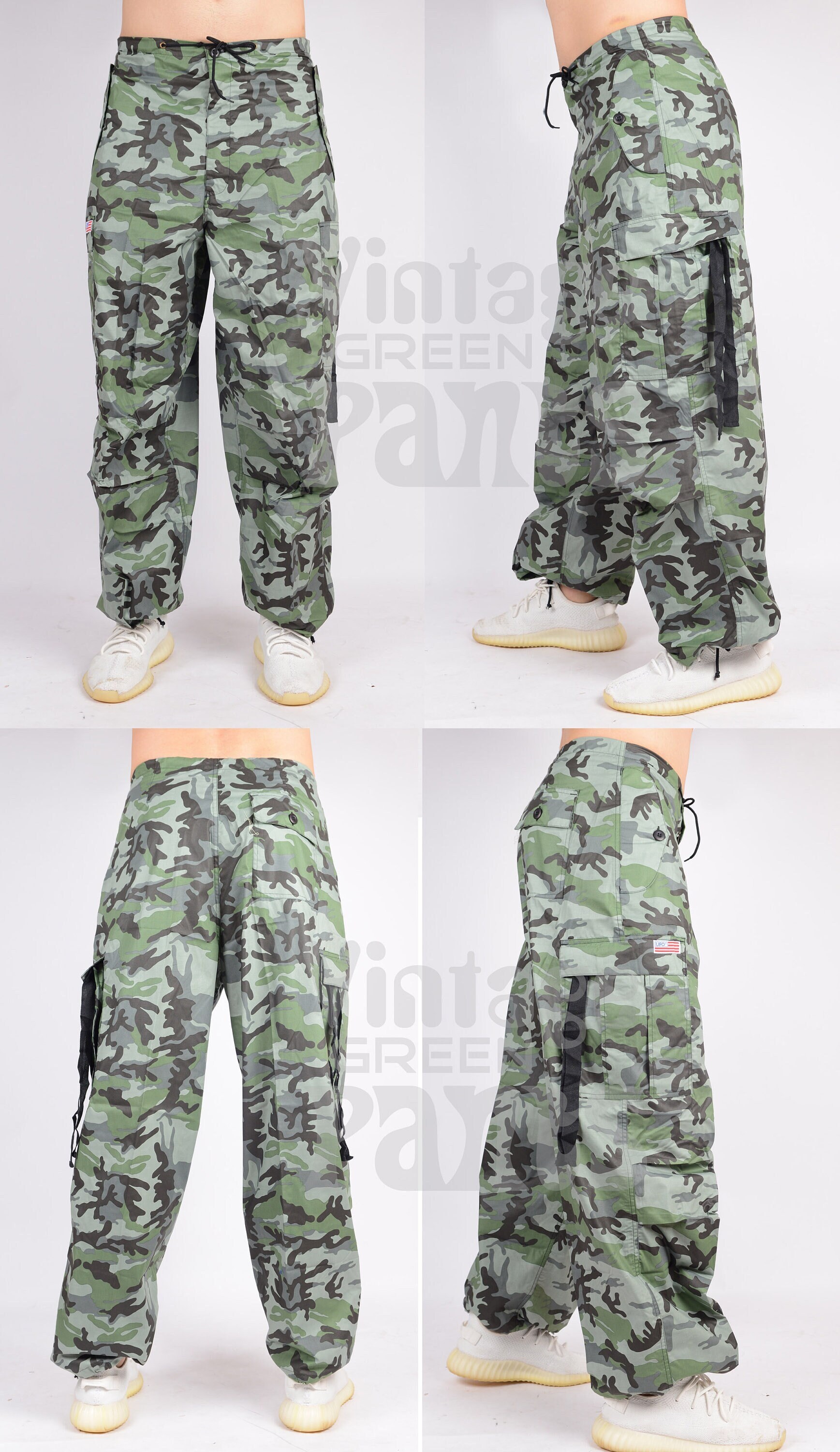 Unisex Oversized Y2k UFO Classic Digi Dessert Camo Wind