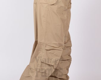 Retro Beige fette Pumphose aus den 90ern