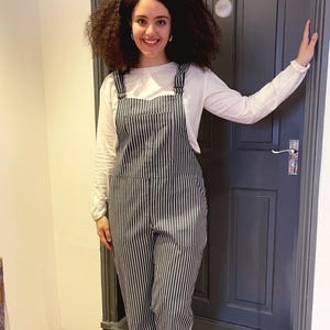 Stripey dungarees | lightweight summer dungarees | cotton dungarees | overalls | comfy dungarees | romper | jumpsuit | overalls