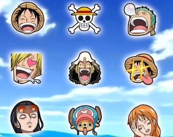 ONE PIECE Emotes Pack (Twitch - YouTube - ...)