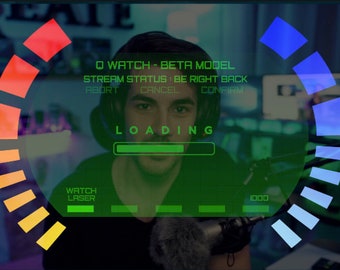GoldenEye 007 Overlay Stream : LOADING Screen - Be Right Back (Twitch - YouTube - ...)