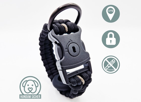 GPS-Tracker-Hundehalsband mit Diebstahlschutz versteckte Apple