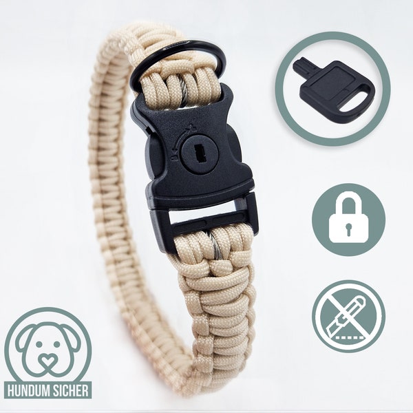 Collar With Lock Etsy