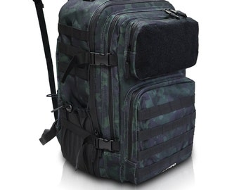 RE-GEN Combat Camo Molle 35L XL Sac à dos militaire tactique Sac à dos Camping Sac de randonnée Sac