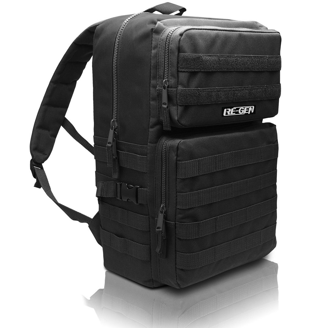 Regen 25 Litre Tactical Molle Military Black Backpack Etsy