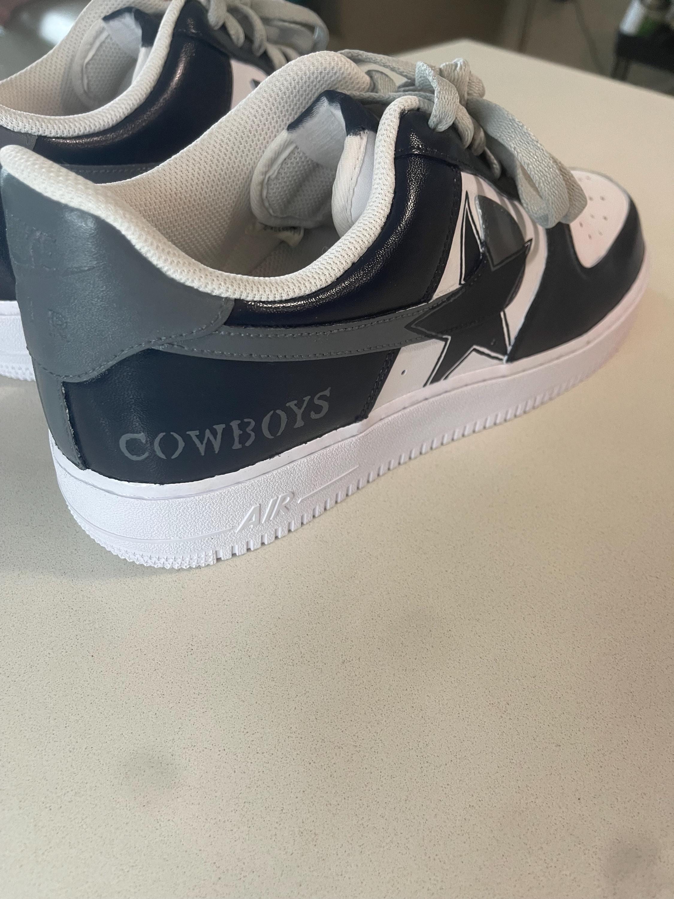 custom dallas cowboys nike shoes