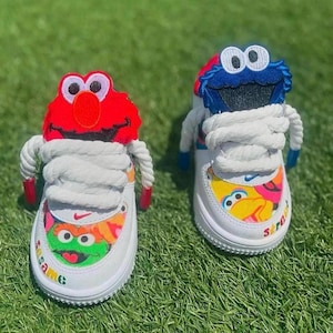 Custom Air Force 1’s with Character Patches (Add Name/Age/Characters Of Choice)
