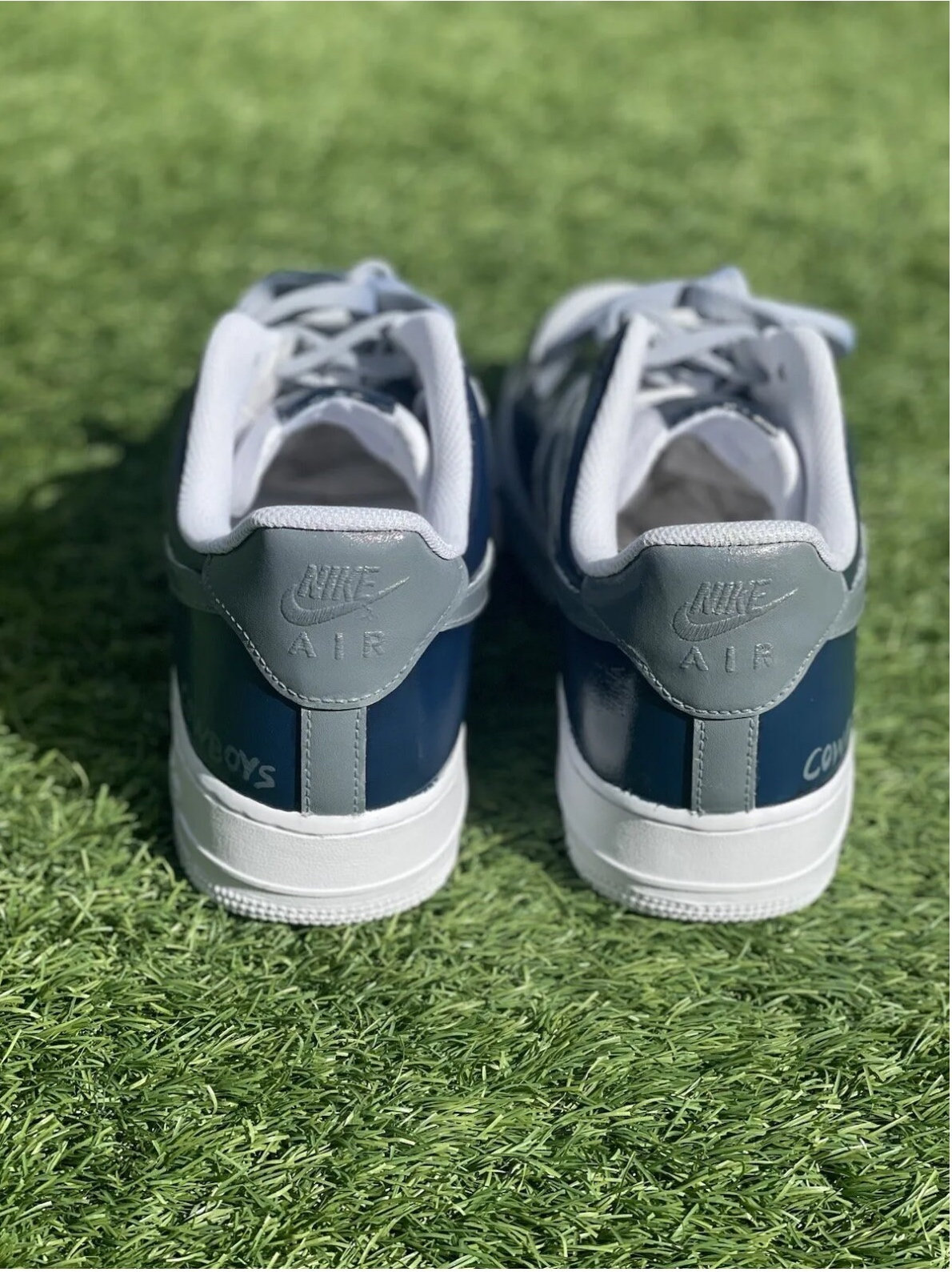 dallas cowboys nike air force ones