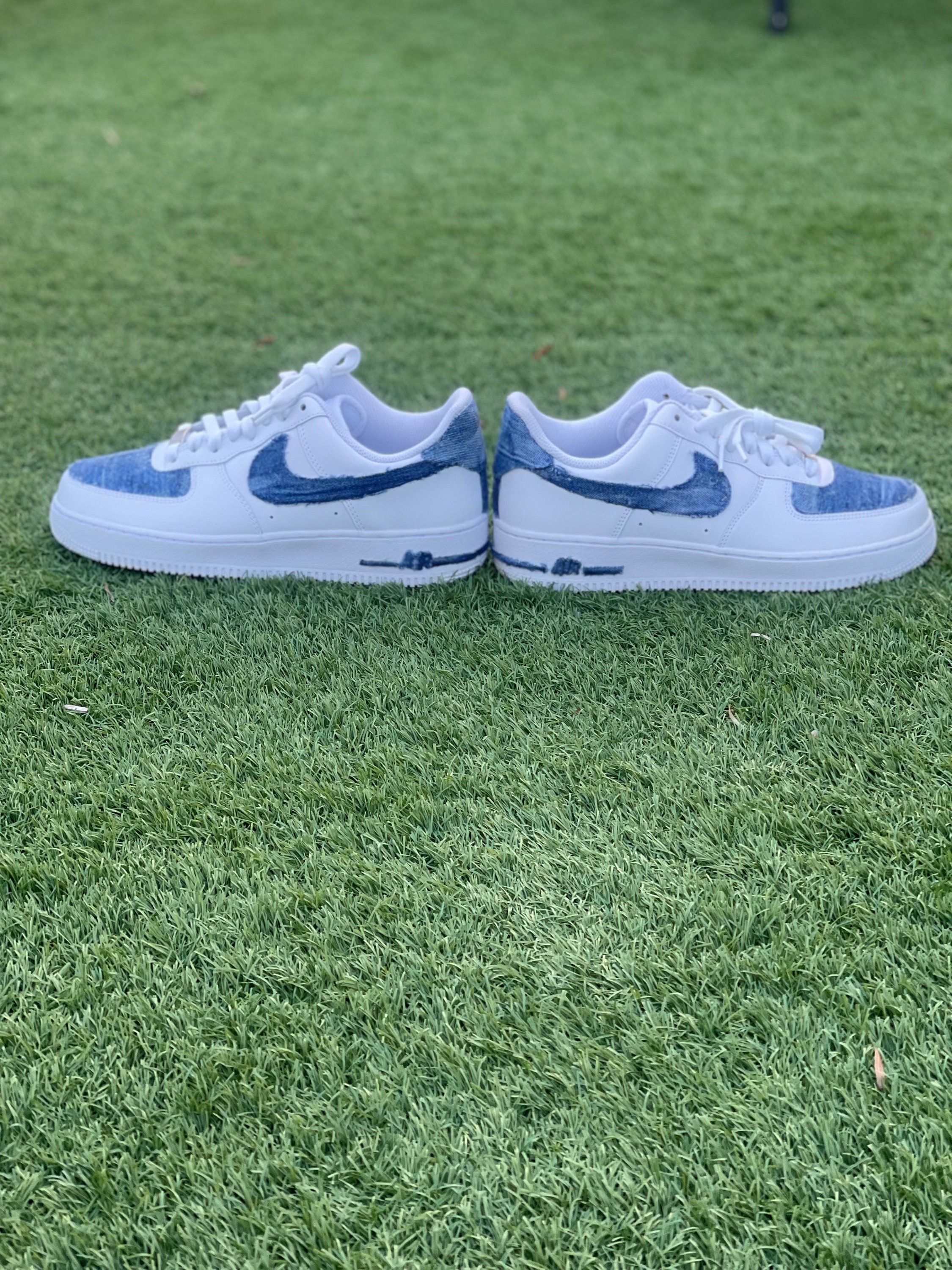 air force 1 jean material