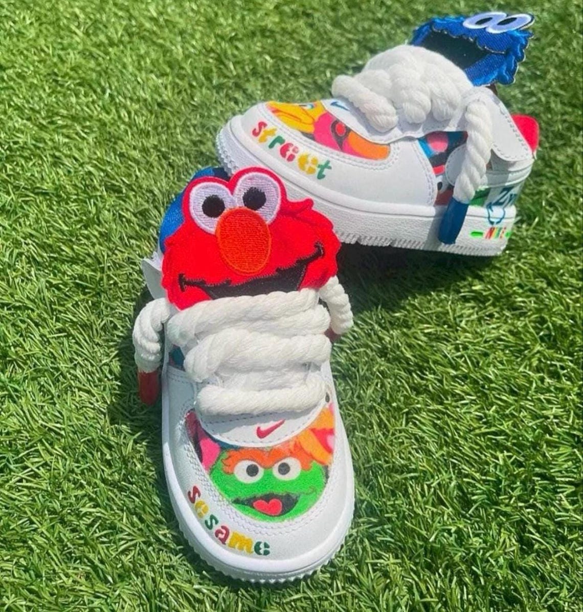 Custom Air Force 1’s With Character Patches (add Name/age/characters of ...