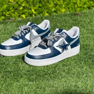 Dallas Cowboys Shoes Nike Air Max Etsy Canada