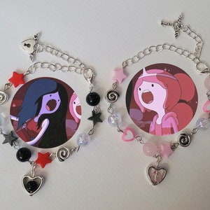 bubblegum and marceline bracelets