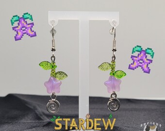 stardew valley stardrop earrings