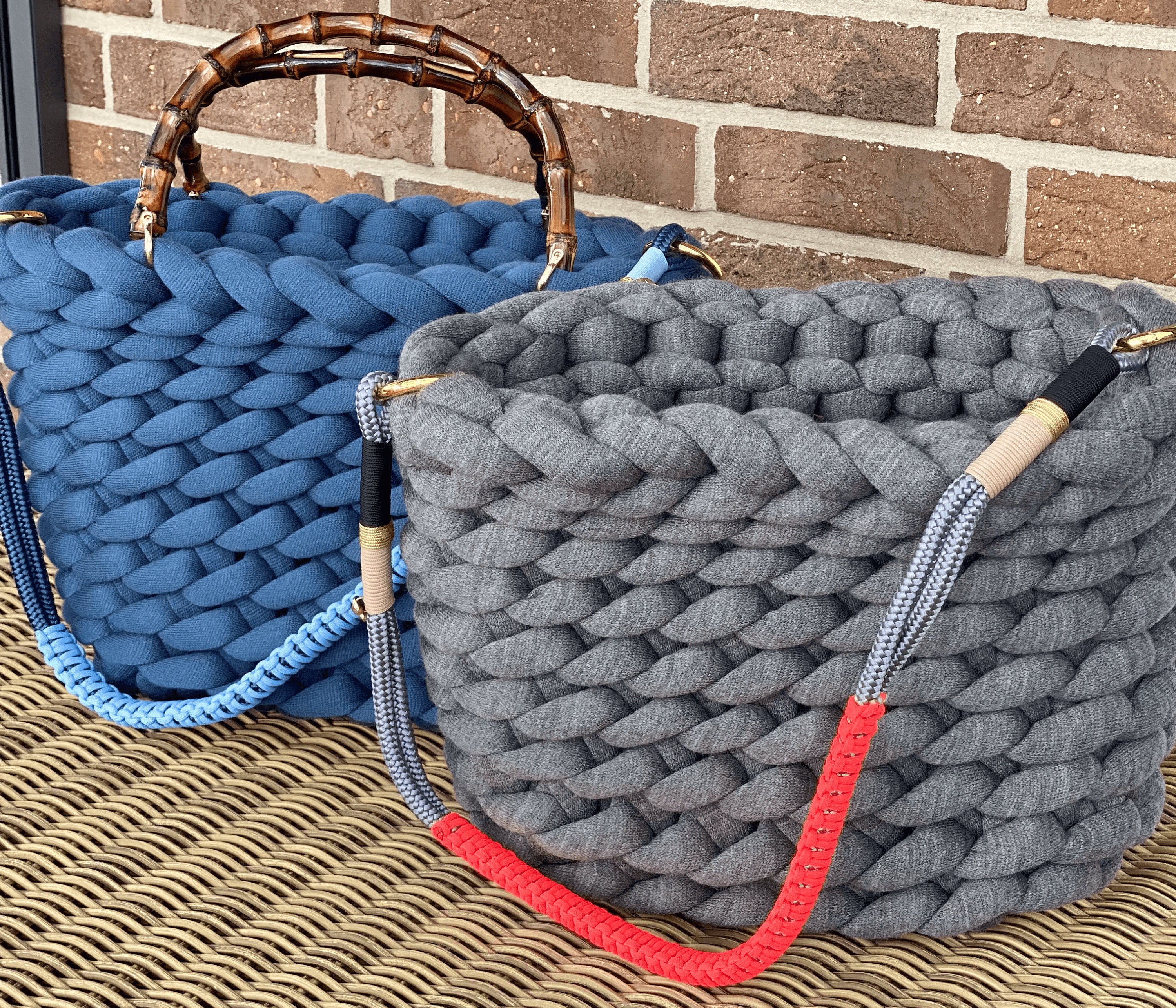 k8.0 Hug + Knit × Crunchy + Knit Bag 10月19日、 @k8.0ondamic Hug+Knitと、Crunchy Knit Bagを
