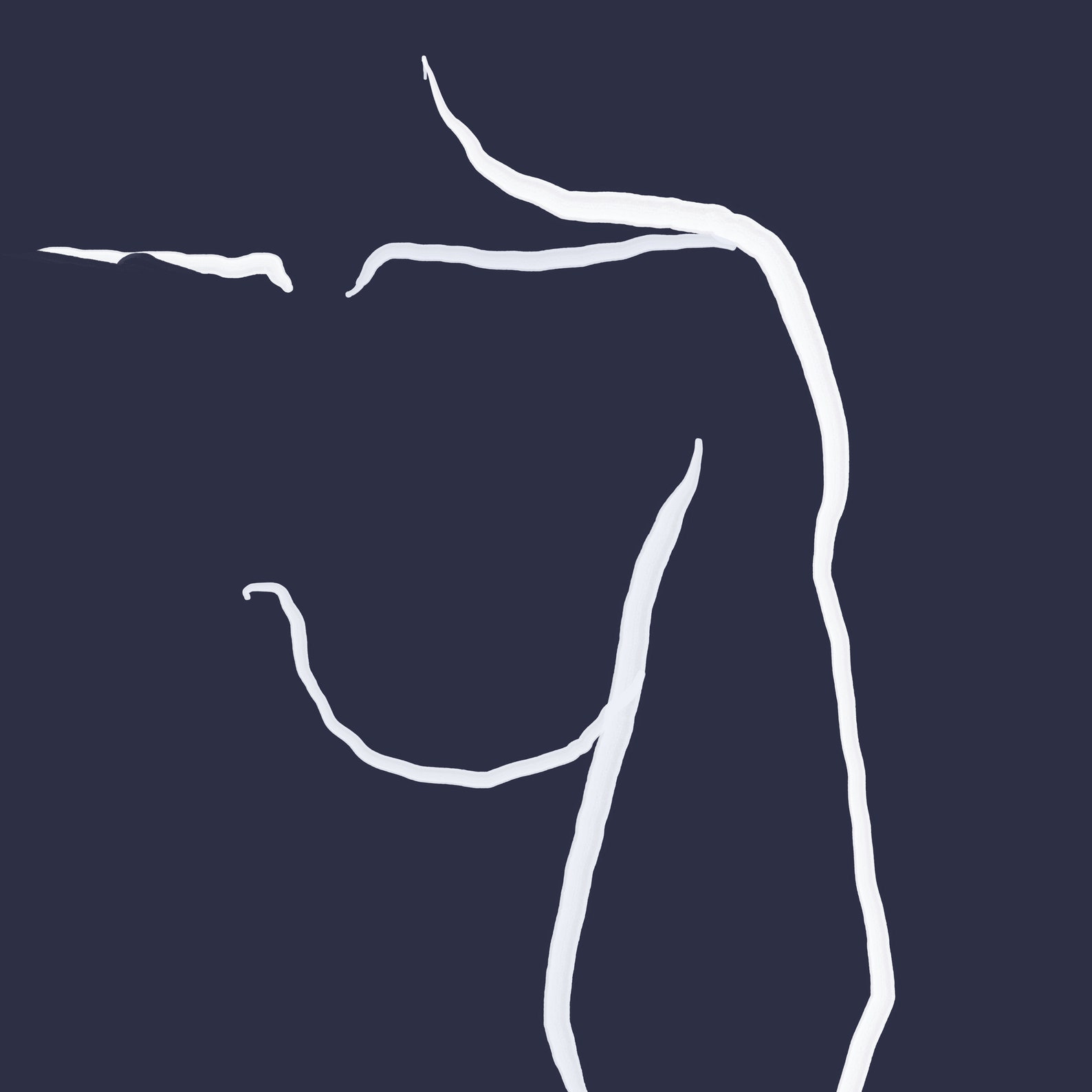 Woman Body Sketch, Female Body Art, Digital Download, Classic Art Print