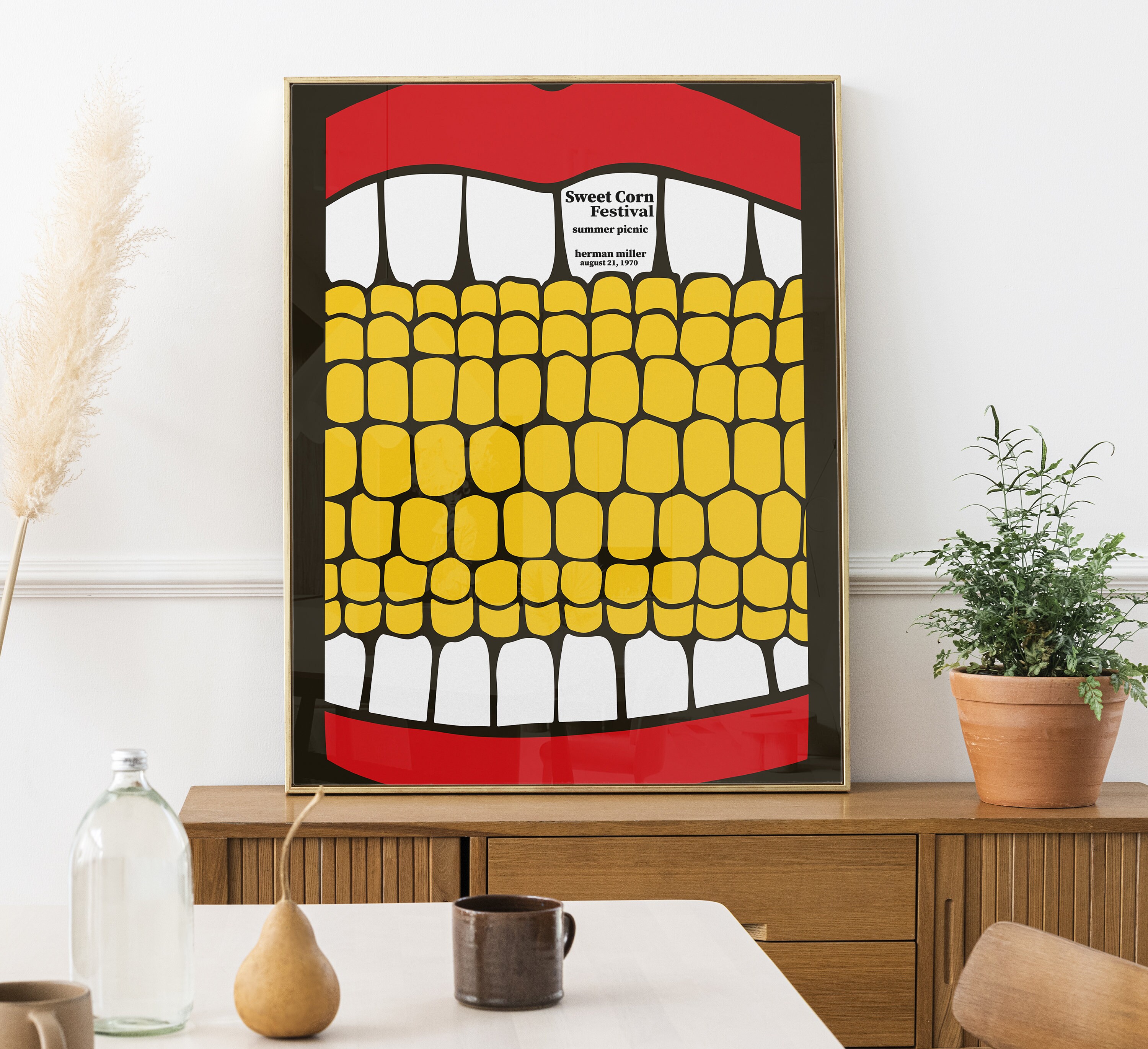 Herman Miller ポスター 2014年 デザイン:チャールズ・イームズ Herman