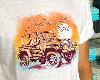 Expore More Off-Road t Shirt, Jeepfest Shirt, Jeepin' Shirt, Jeeper Shirt, Offroad Shirt, Off-road Shirt, Off Road Shirt, Offroading Shirt
