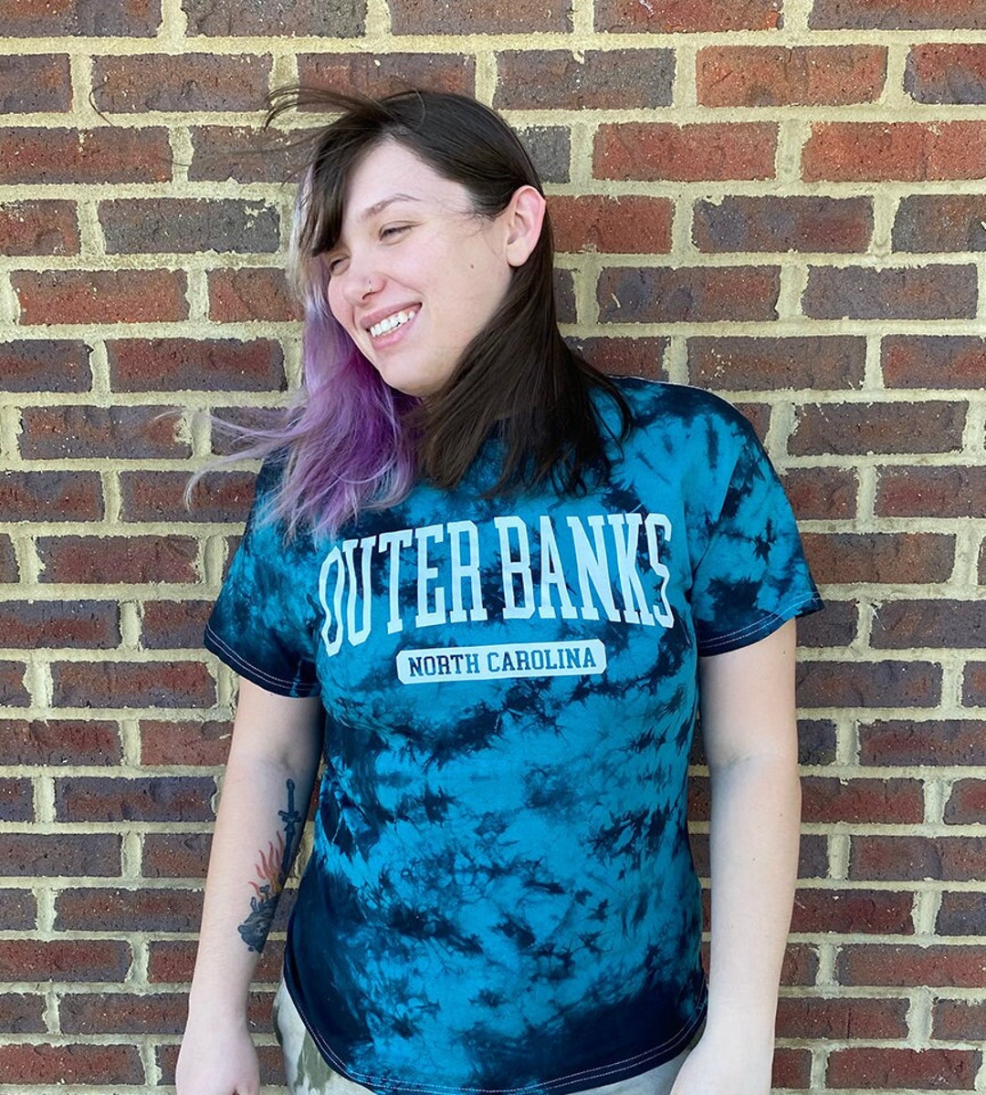 outer banks tie dye shirt