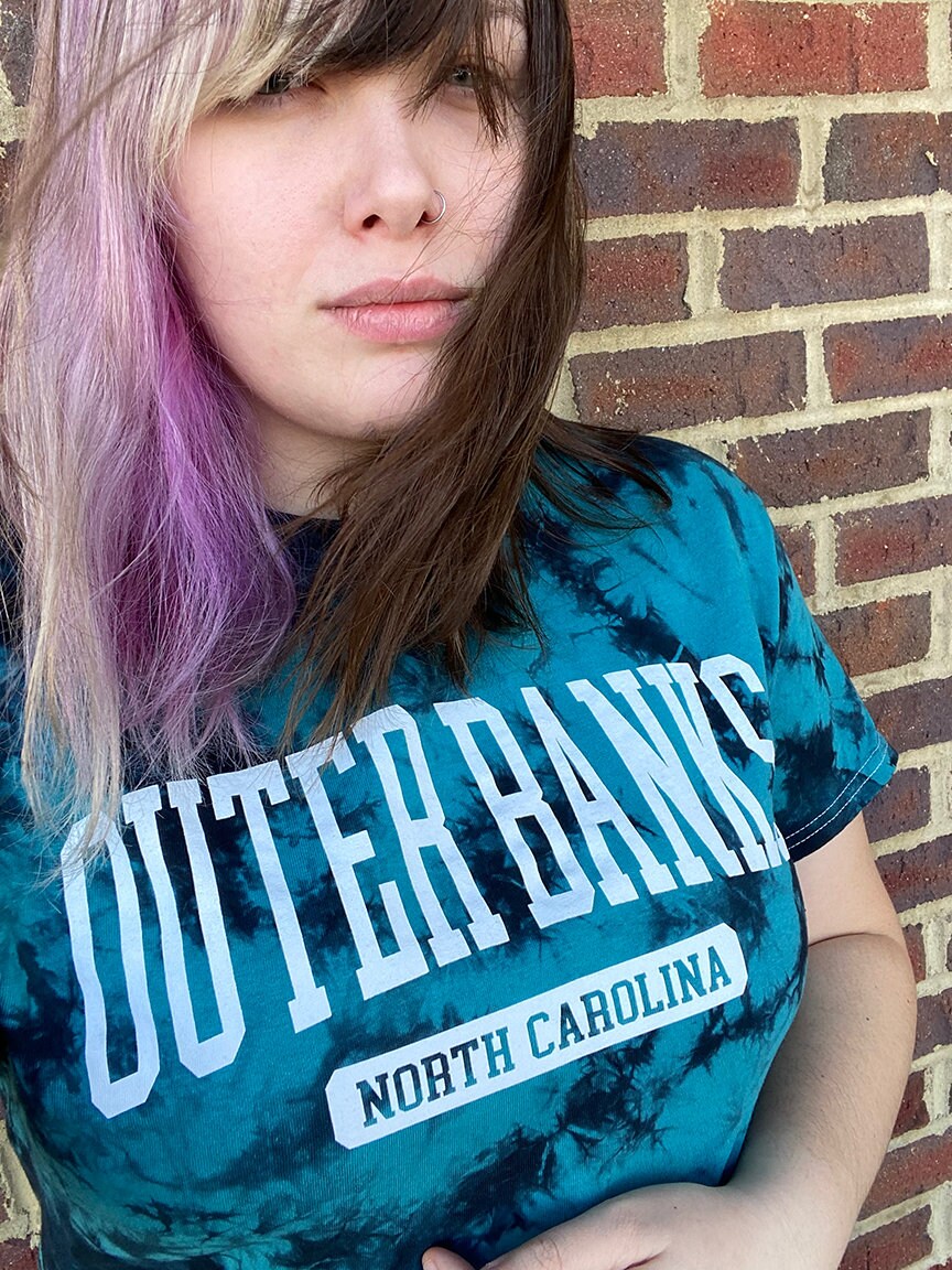 outer banks tie dye shirt