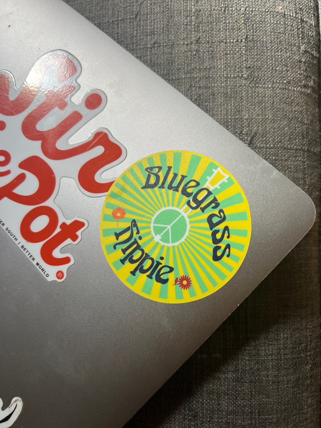 Hippie Bluegrass Sticker - Etsy