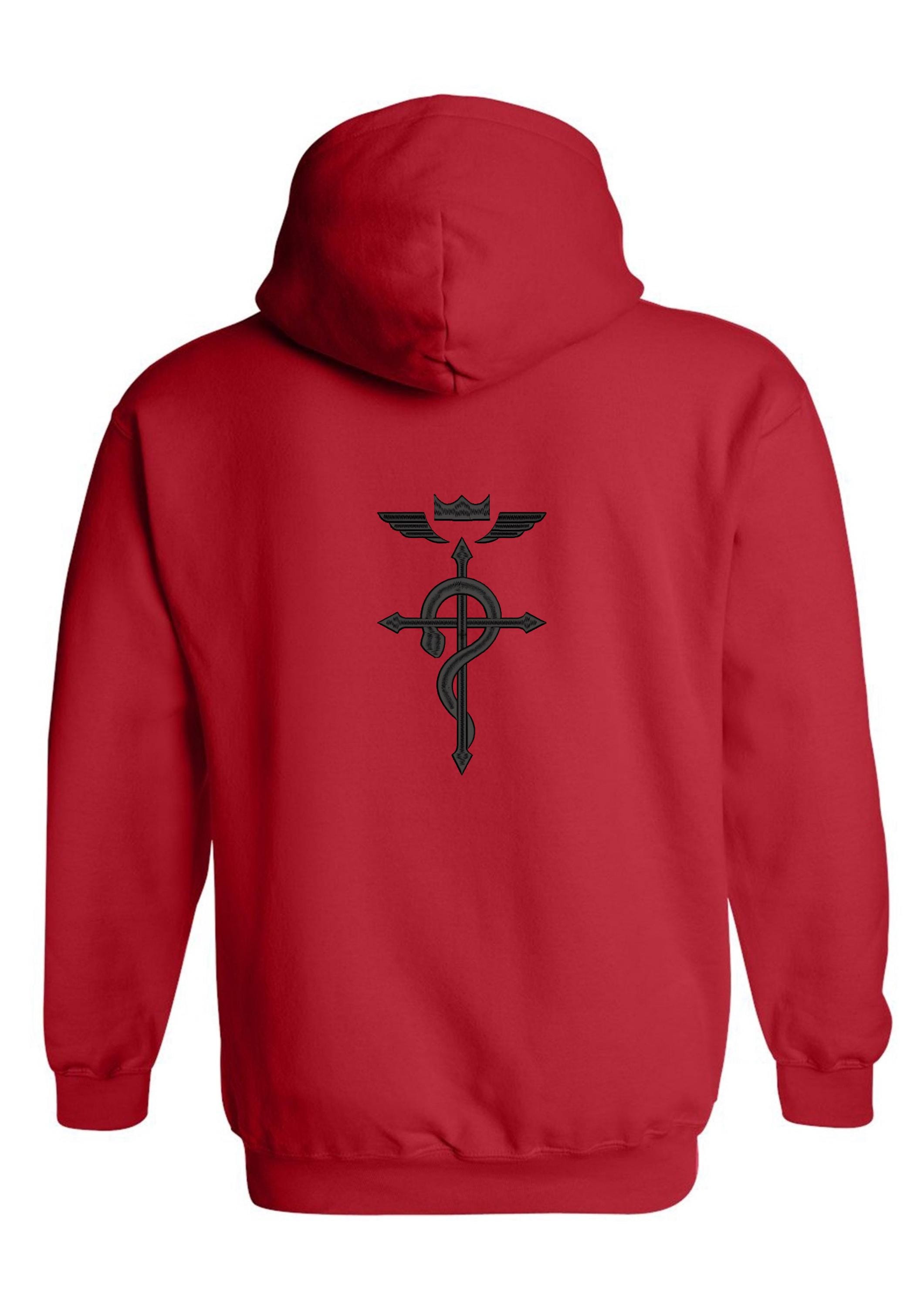 Embroidered Fullmetal Alchemist Hoodie UK