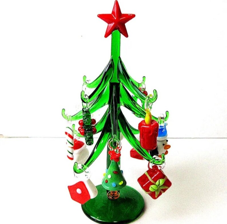 Murano Glass Plant Crafts Figurines Ornament Home Decor Etsy