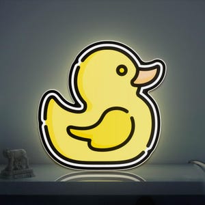 Duck 3D Novelty Light Box for Nurseries, Adorable Baby Bath Decor and Thoughtful, Ideal for Newborns