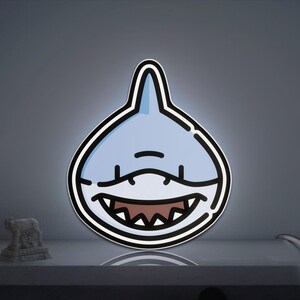 Shark 3D Novelty Light Box, Stylish Marine Life Decor for Living Rooms and Ocean Adventure Fans