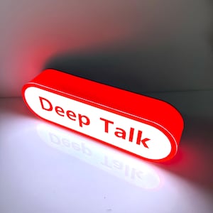 Letrero luminoso LED personalizado, esquinas redondeadas, texto y logotipo regulables, ideal para decoración de negocios o del hogar.