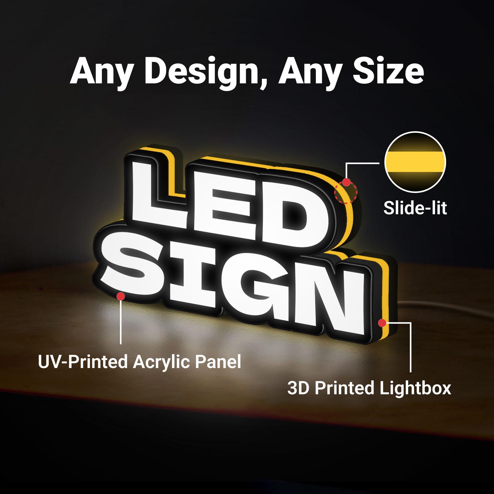 Light box signage - Etsy 日本