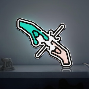 Alien Encounter 3D Novelty Light Box, Sci-Fi Themed Lamp for Space-Inspired Walls and Galaxy Rooms